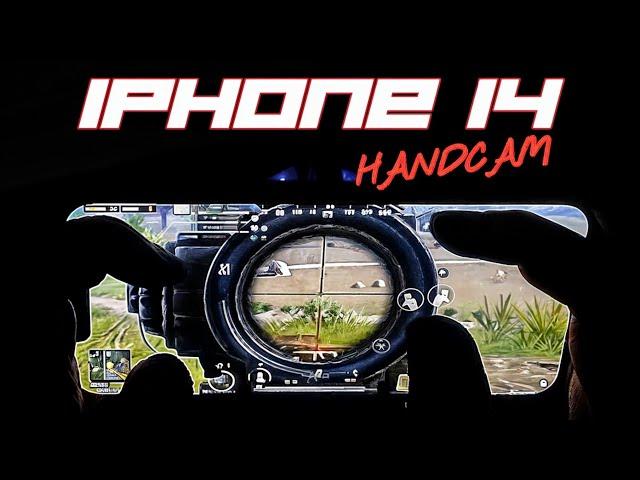 IPHONE 14 HANDCAM GAMEPLAY  | IPHONE 14 BGMI / PUBG 