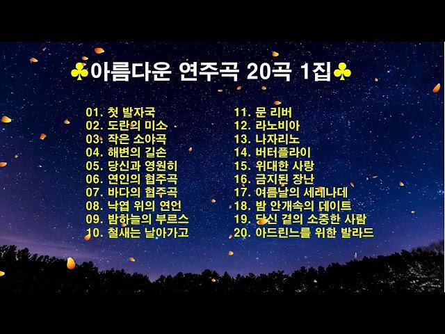 아름다운 연주곡 20곡 1집