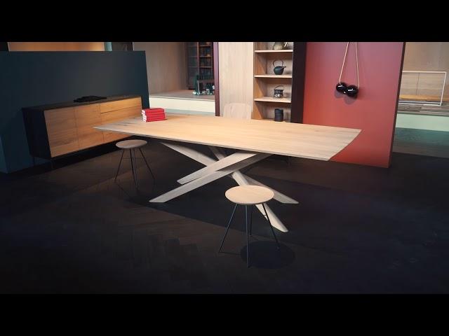 Ethnicraft Mikado dining table - Soul & Tables