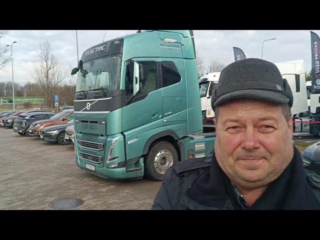 Электрический Volvo FH (Грузовик 2024 года)