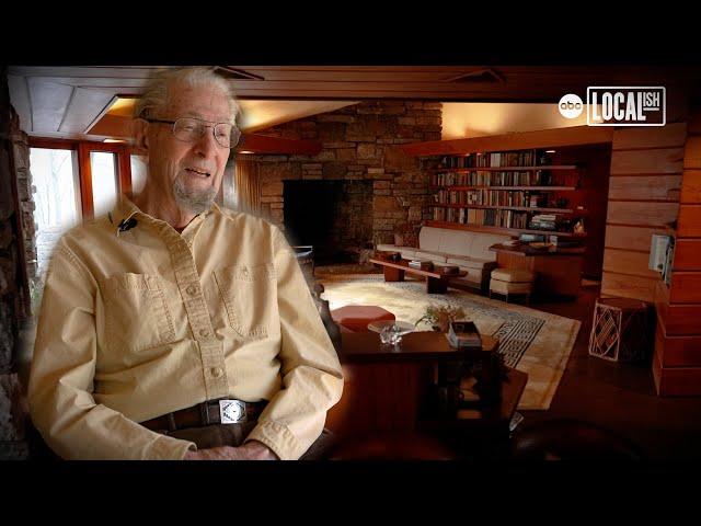 At 100, he's the last original owner of a Frank Lloyd Wright house