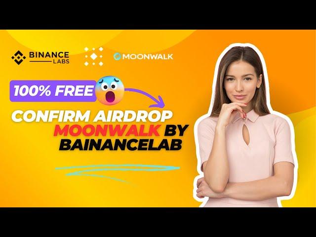 Binance Labs Investment Moonwalk Fitness Airdrop Tutorial | [Free Crypto Airdrop]