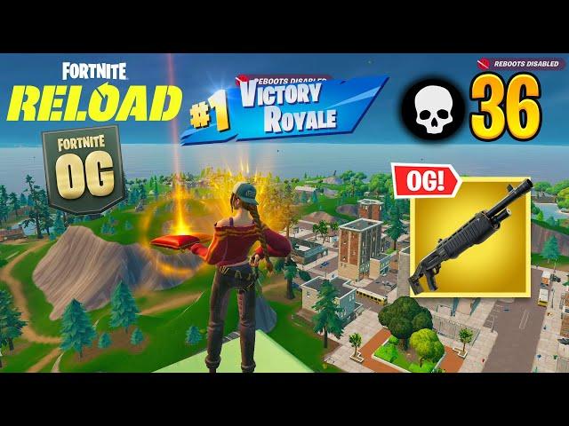 Fortnite Reload | High Kill Solo vs Duos OG Gameplay (Keyboard & Mouse)