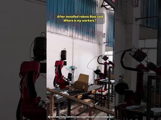 Borunte welding robot #borunte #factory #industrialrobot #robot #meissborunterobot #industrial