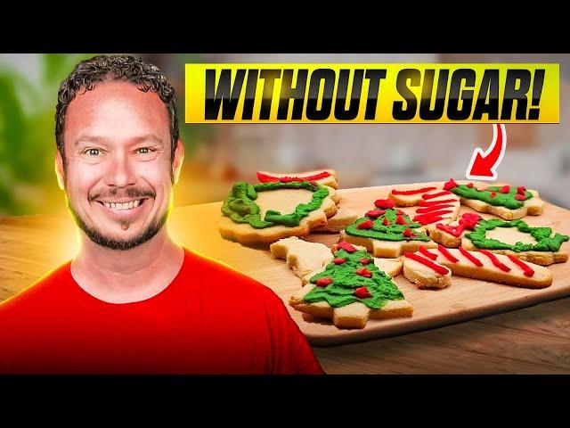 SUGAR FREE Sugar Cookies! Keto Christmas Cookies Recipe