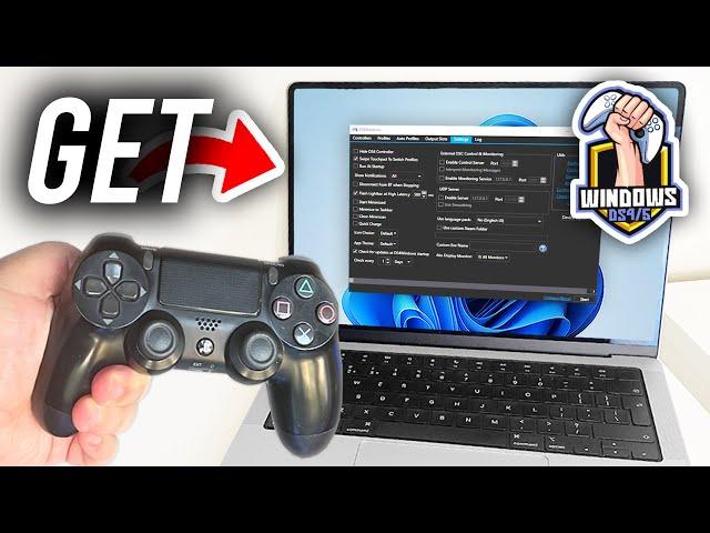 How To Setup DS4Windows and Connect PS4 Controller To PC - Full Guide