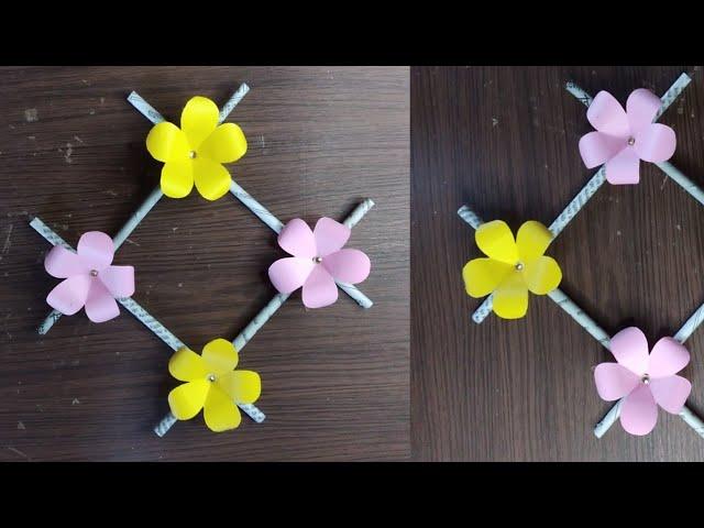 easy paper craft wall hanging | Home decorations wall hanging | newspaper craft decor