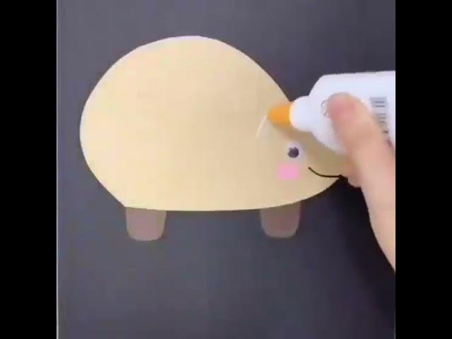 Как сделать ёжик из бумаги?
