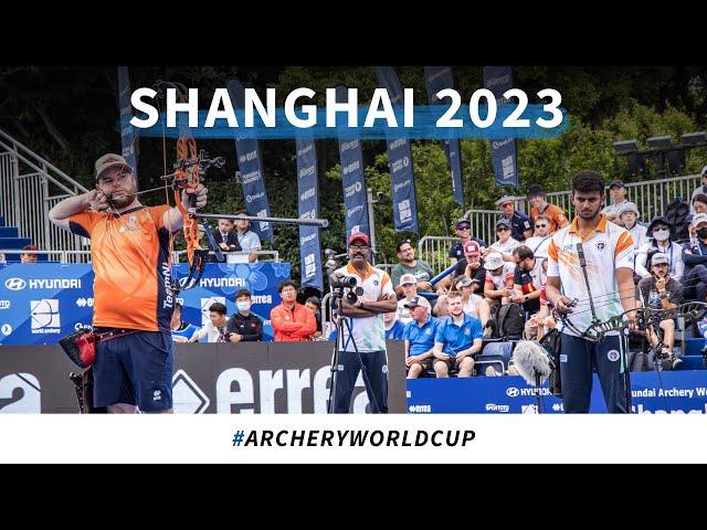 Prathamesh Samadhan Jawkar v Mike Schloesser – compound men gold | Shanghai 2023 World Cup S2