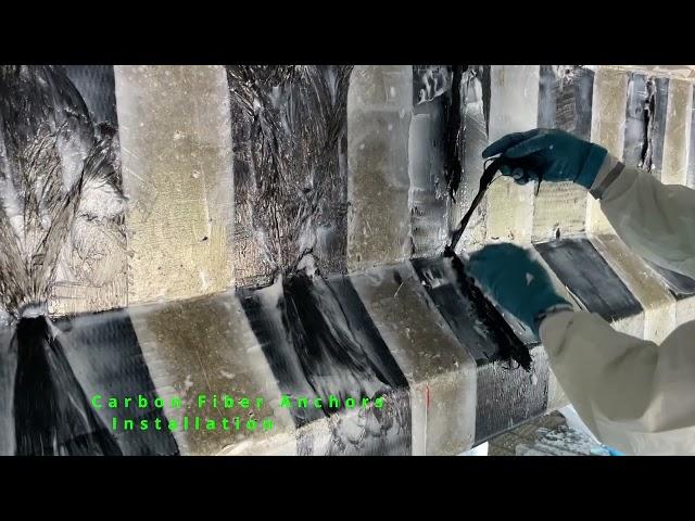 Bridge Beam Carbon Fiber Strengthening