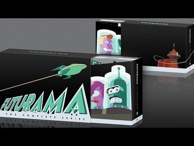 Futurama complete series boxset unboxing