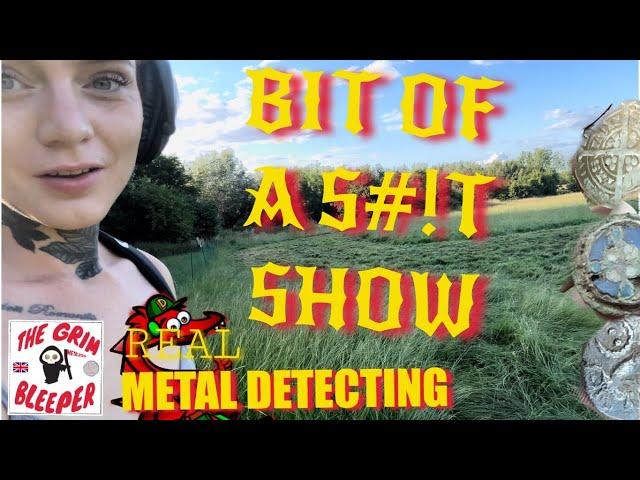 ABSOLUTE DISASTER.. REAL METAL DETECTING UK