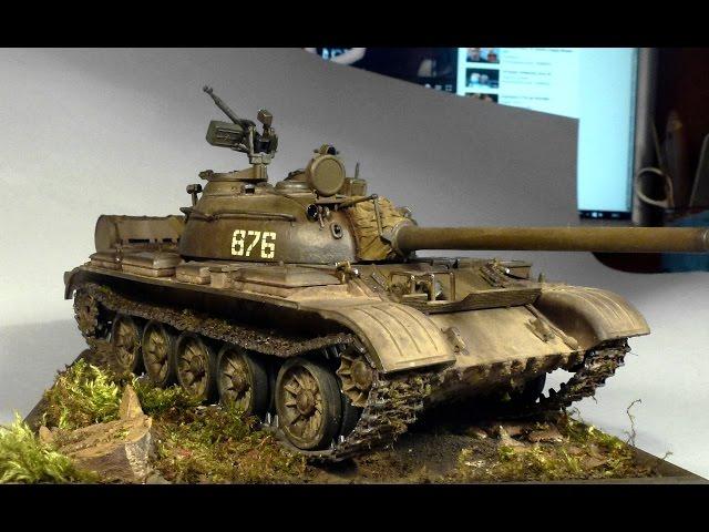 Сборка танка Т 54 Trumpeter M1:35 MM-00340. Долгожданный финал!