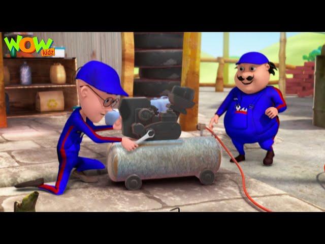 Motu Patlu बन गए Mechanic! | Motu Patlu New | Cartoon | Motu Patlu Vs John | #spot