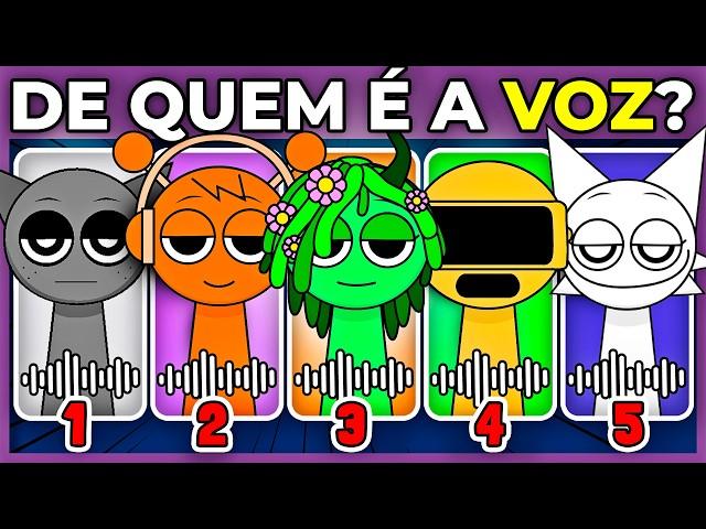 ️ INCREDIBOX SPRUNKI | DESCUBRA PELA VOZ | Jogos sobre a nova febre da internet #MacaQuiz #quiz 