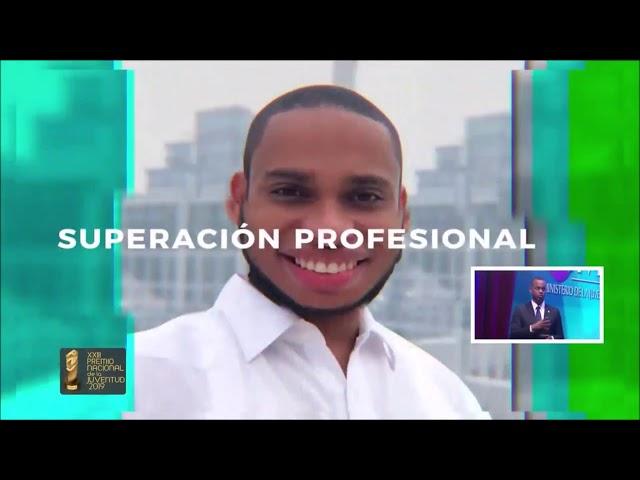 Audi Rodriguez. Premio Nacional de la Juventud 2019 - Superación Profesional