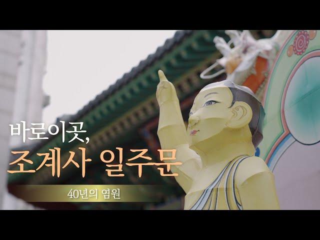 바로 이곳, 조계사 일주문 #조계사 #일주문 #출발점