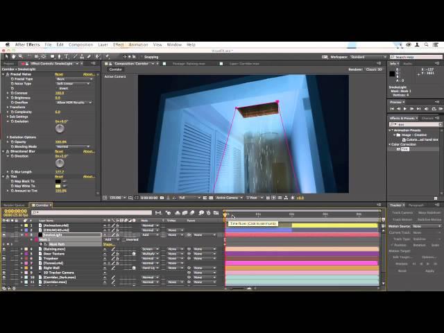 Visual Effects Compositing in Adobe After Effects  Adding Beams of Light