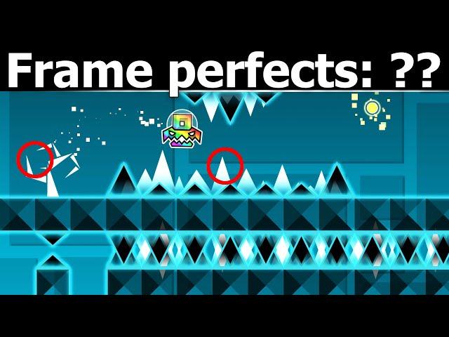 Element 111 Rg with Frame Perfects counter — Geometry Dash