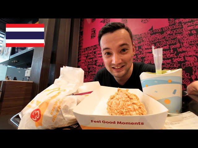 1st Time Eating McDonald's In Thailand 