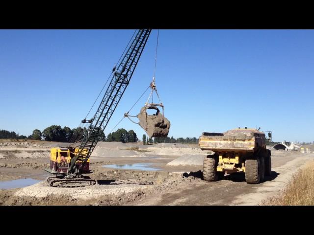 Dragline in New Zealand