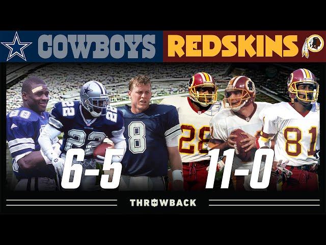 BIG TIME NFC East Matchup! (Cowboys vs. Redskins 1991, Week 13)