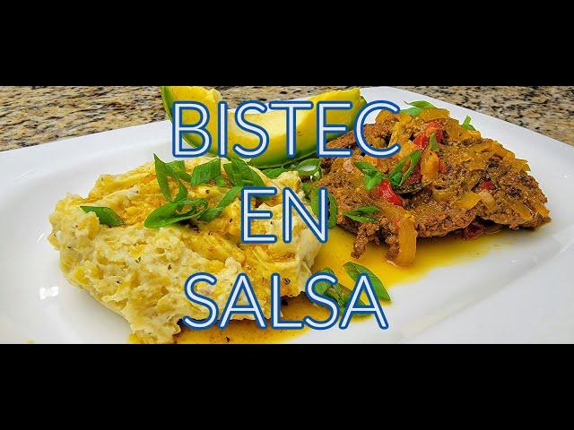 BISTEC EN SALSA