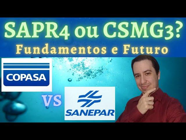 Copasa (CSMG3) ou Sanepar (SAPR11, SAPR4), qual a melhor ação para investir em 2021 ?