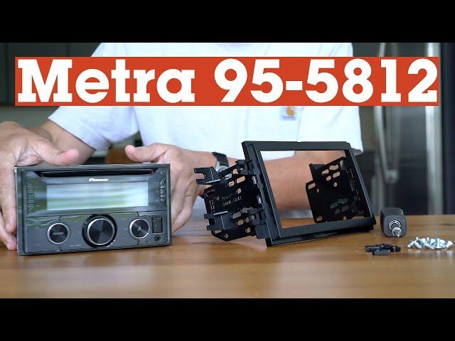 How to assemble your Metra 95-5812 double-din dash kit for select 2004-11 vehicles | Crutchfield