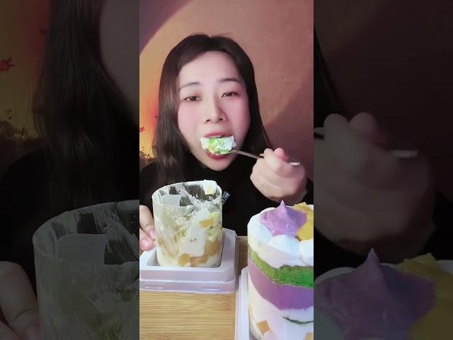 ASMR CAKE YUMMY DESSERT MUKBANG EP.332 #youtube #mukbang #cake #reels #food #fyp #funny