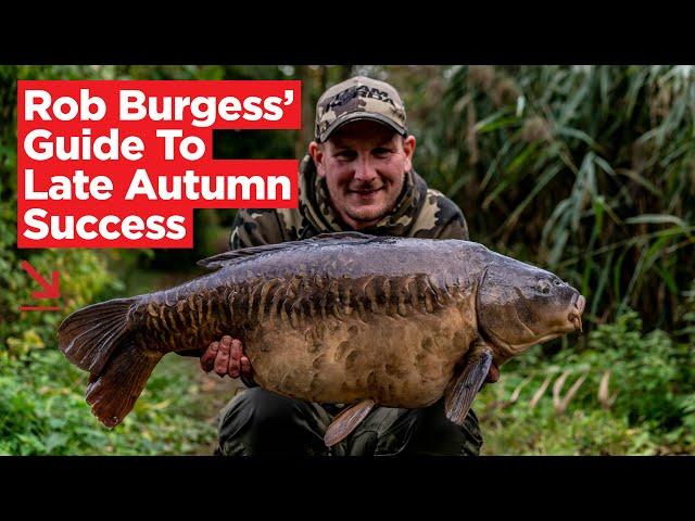 Rob Burgess' How-To Guide To Autumn Carp Fishing Success | Carp Fishing 2020