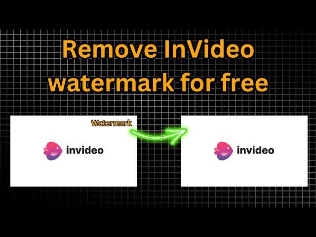 How To Remove Watermark From Invideo AI For FREE (2024)