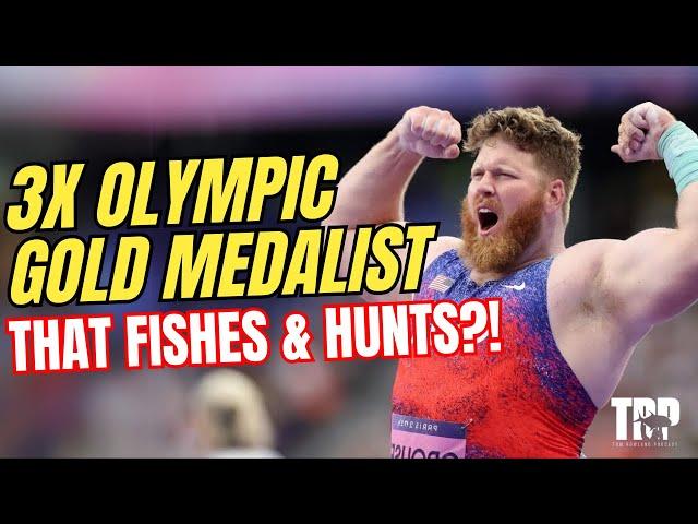 RYAN CROUSER - A 3x Olympic Gold Medalist that FISHES AND BOWHUNTS?!