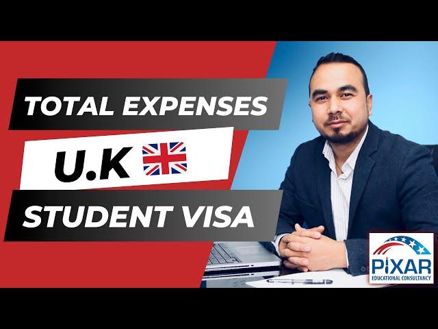 Total Expenses Calculation for U.K  From Nepal .  #studyinuk  #pixareducation