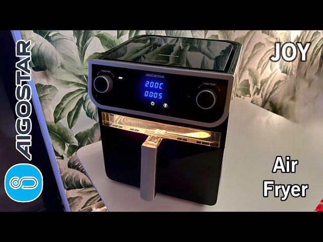 Aigostar Joy - New Air Fryer 8L 1700W ( The Healthiest Way to Fry )