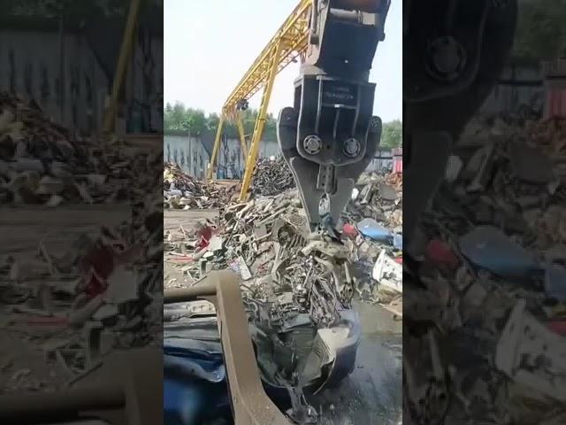 Preparing a car for recycling