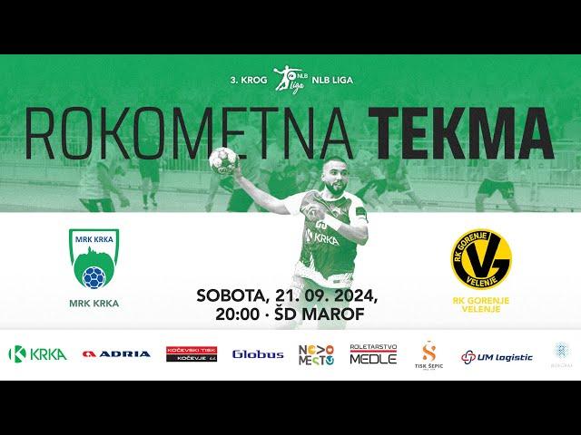 03.KROG - LIGA NLB (24/25): MRK KRKA : RK GORENJE VELENJE