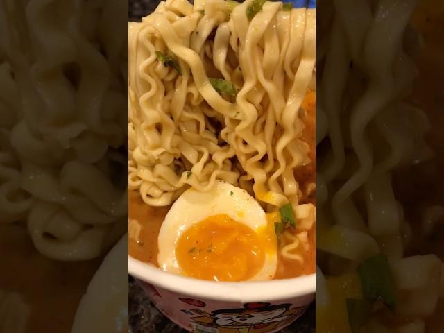  Buldak Carbonara Noodle Soup #Korean #Ramen #Carbonara #Spicy #Noodles