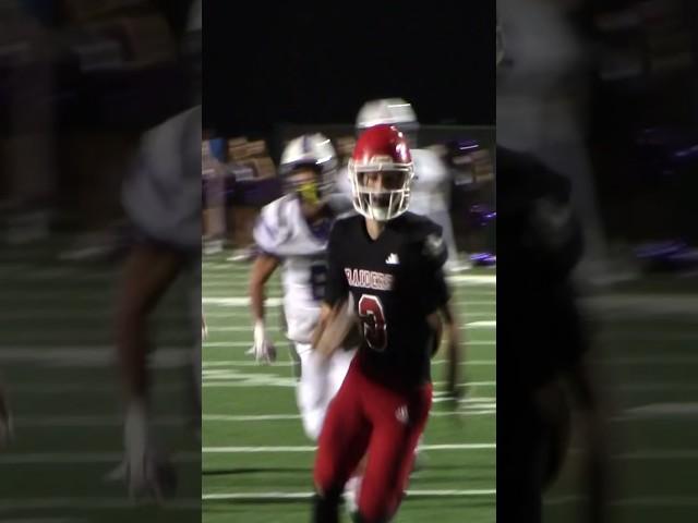 2026 QB takes it to the House! Blaise Thomas has some wheels! #football #footballshorts #sports