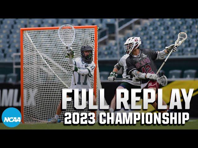 Lenoir-Rhyne vs. Mercyhurst: 2023 NCAA DII men's lacrosse championship | FULL REPLAY