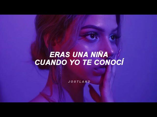 eras una niña cuando yo te conocí [Letra/Lyrics]