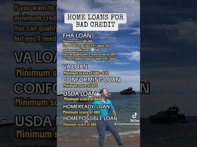 Home  Loans For Bad Credit. #futurehomeowner #didyouknow #shortsfeed