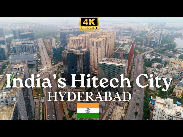 Fastest Growing City in India - Hyderabad | Hitech City | Cinematic Drone Shot | Watch in 4K