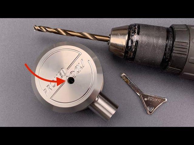 [953] Drilled in 30 Seconds: Proven Industries Puck Lock