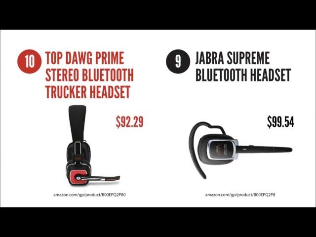 Top 10 best Bluetooth headsets for truck drivers