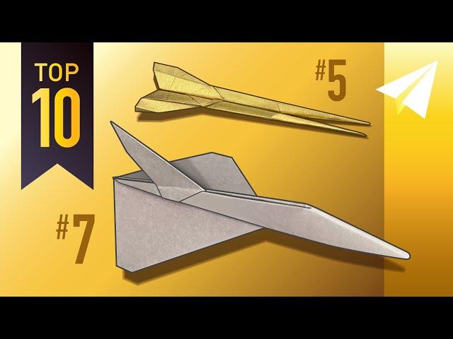 How to Make the Top 10 BEST Paper Airplanes