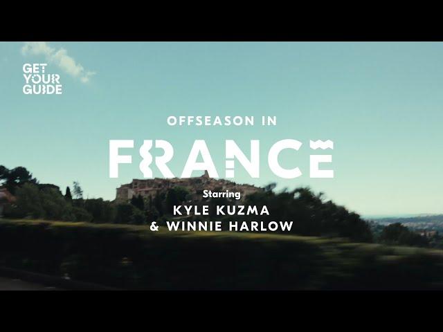 Offseason in France with Kyle Kuzma and Winnie Harlow | GetYourGuide