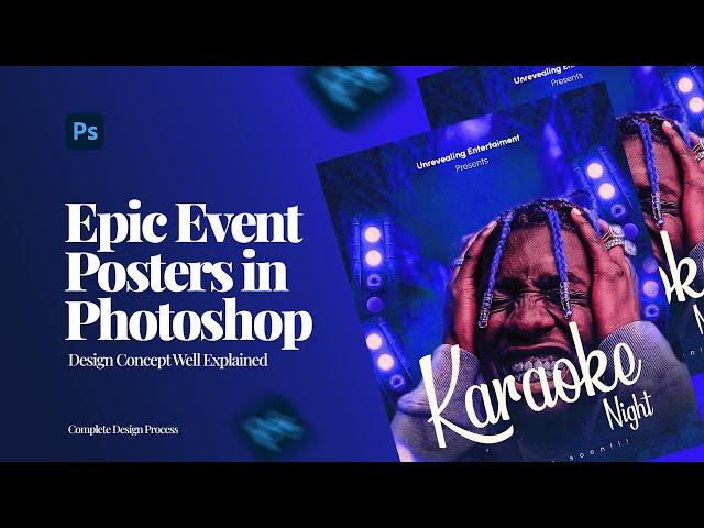 Epic Event Posters in Photoshop