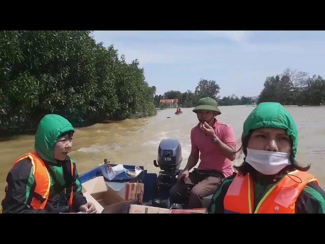 HƯỚNG VỀ MIỀN TRUNG - Đội Thiện nguyện TÂM AN và công tác Cứu trợ LŨ LỤT ở Hà tĩnh, Quảng bình