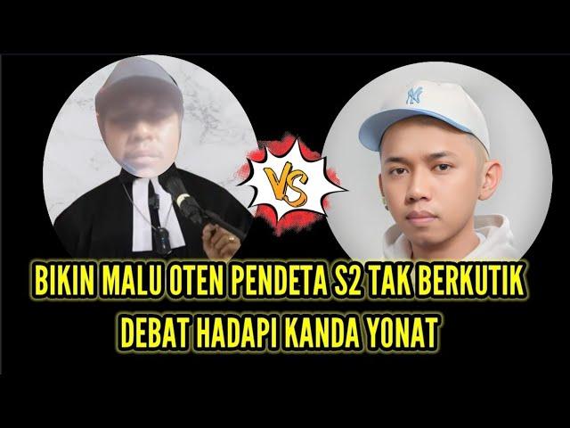 VIRAL VIDEO DETIK-DETIK PENDETA S2 TAK BERDAYA DEBAT TEMA YESUS MENIKAH